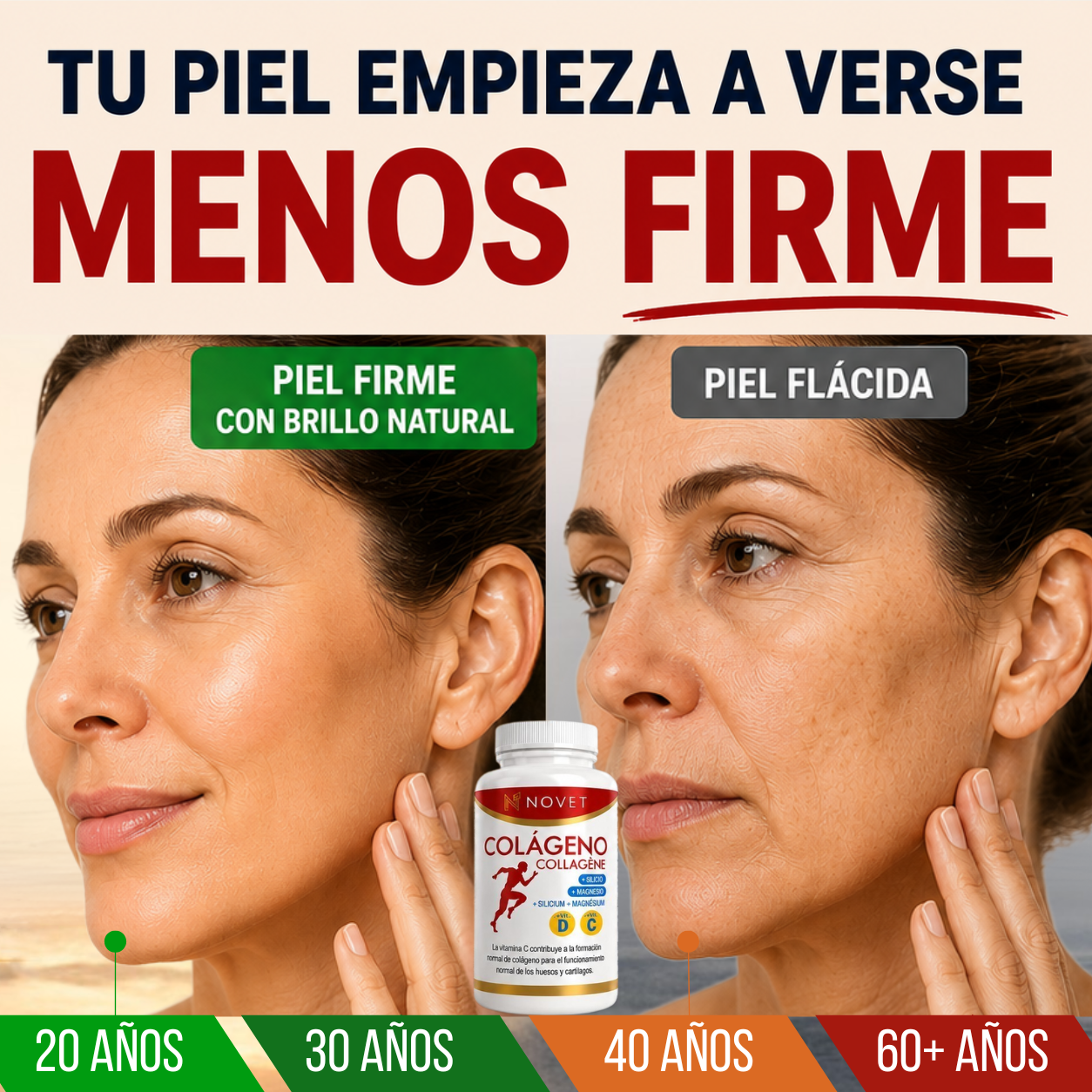 Todo lo que tu cuerpo necesita: Colágeno Premium en cápsulas.