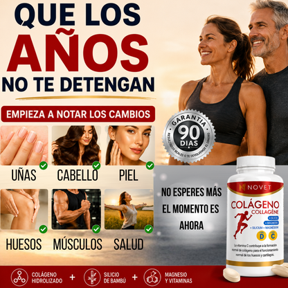 Todo lo que tu cuerpo necesita: Colágeno Premium en cápsulas.